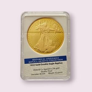 American Mint, 1933 Double Eagle Replica w/COA